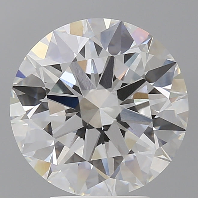 4.54 Carat Round Shaped, Excellent Cut, E Color, VVS2 Clarity, IGI Certified Lab Grown Diamond