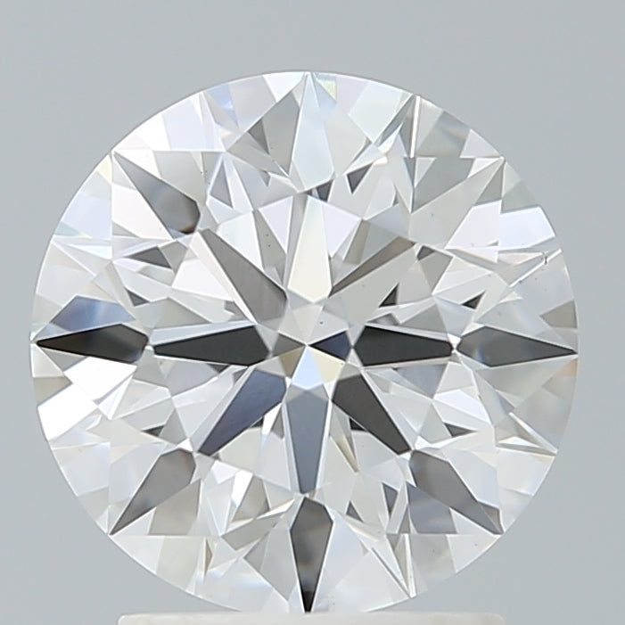 2.33 Carat Round Shaped, Ideal Cut, F Color, VS1 Clarity, IGI Certified Lab Grown Diamond