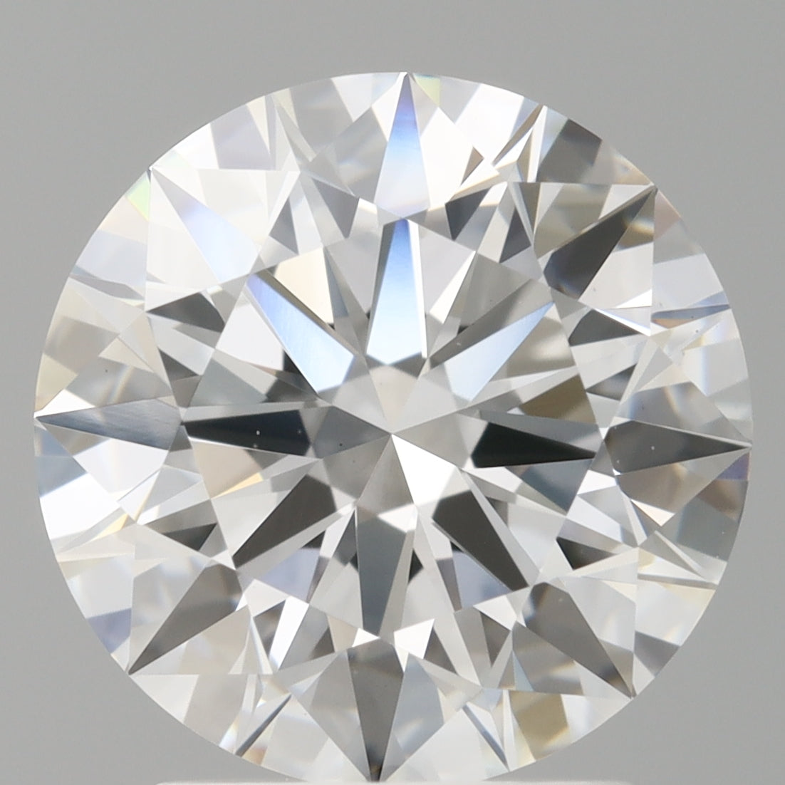2.60 Carat Round Shaped, Ideal Cut, D Color, VVS2 Clarity, IGI Certified Lab Grown Diamond