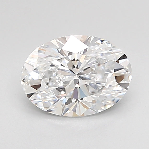 1.03 Carat Oval Shaped, Ideal Cut, D Color, VVS2 Clarity, IGI Certified Lab Grown Diamond