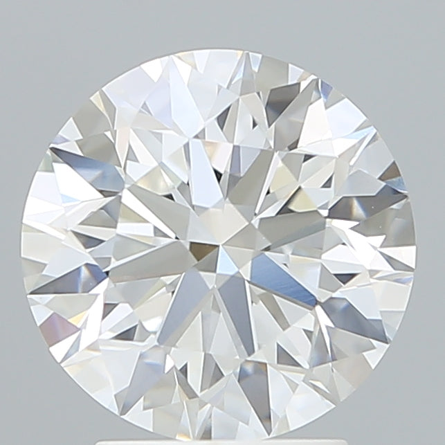 3.10 Carat Round Shaped, Excellent Cut, F Color, VVS2 Clarity, IGI Certified Lab Grown Diamond