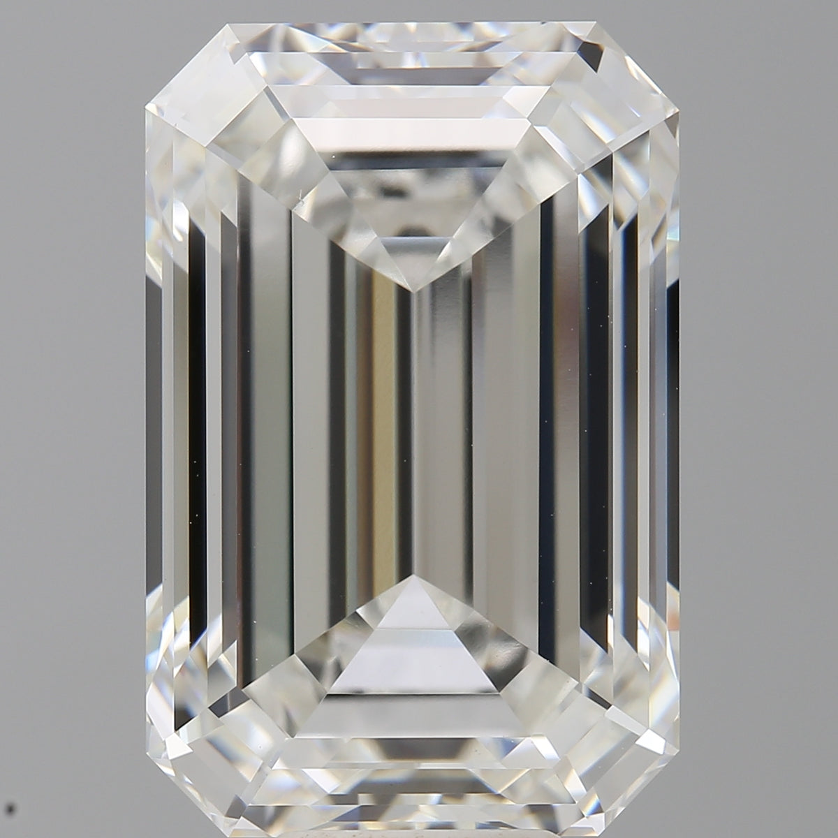 12.05 Carat Emerald Shaped, Ideal Cut, F Color, VVS2 Clarity, IGI Certified Lab Grown Diamond