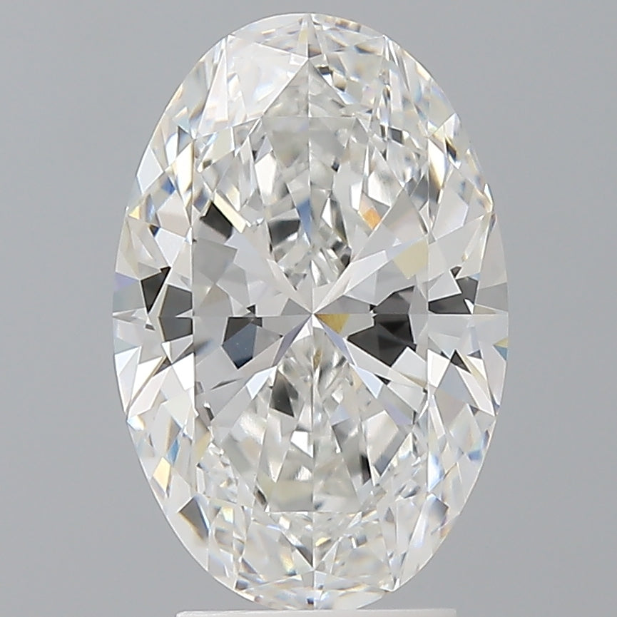 3.52 Carat Oval Shaped, Ideal Cut, E Color, VVS2 Clarity, IGI Certified Lab Grown Diamond
