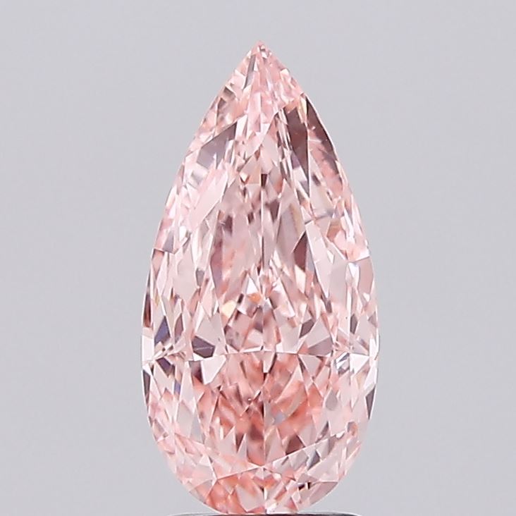 2.54 Carat Pear Shaped, Excellent Cut, VS1 Clarity, IGI Certified Lab Grown Diamond