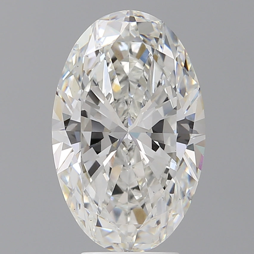 4.52 Carat Oval Shaped, Ideal Cut, E Color, VS2 Clarity, IGI Certified Lab Grown Diamond