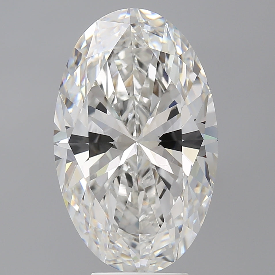 6.59 Carat Oval Shaped, Ideal Cut, E Color, VVS2 Clarity, IGI Certified Lab Grown Diamond
