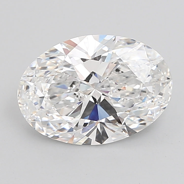 5.05 Carat Oval Shaped, Ideal Cut, E Color, VVS2 Clarity, IGI Certified Lab Grown Diamond