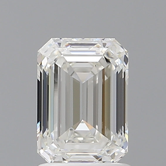 1.54 Carat Emerald Shaped, Ideal Cut, E Color, VVS1 Clarity, IGI Certified Lab Grown Diamond