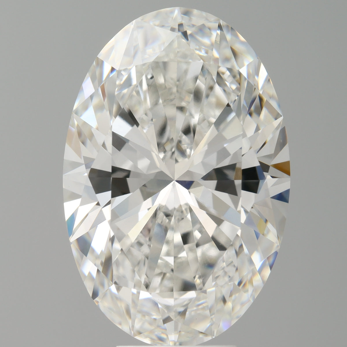 8.10 Carat Oval Shaped, Ideal Cut, E Color, VVS2 Clarity, IGI Certified Lab Grown Diamond