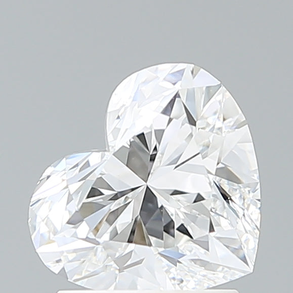 1.73 Carat Heart Shaped, Excellent Cut, E Color, VVS2 Clarity, IGI Certified Lab Grown Diamond