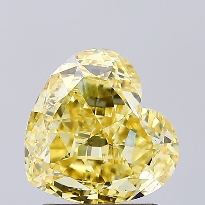 1.71 Carat Heart Shaped, Very Good Cut, VS2 Clarity, IGI Certified Lab Grown Diamond