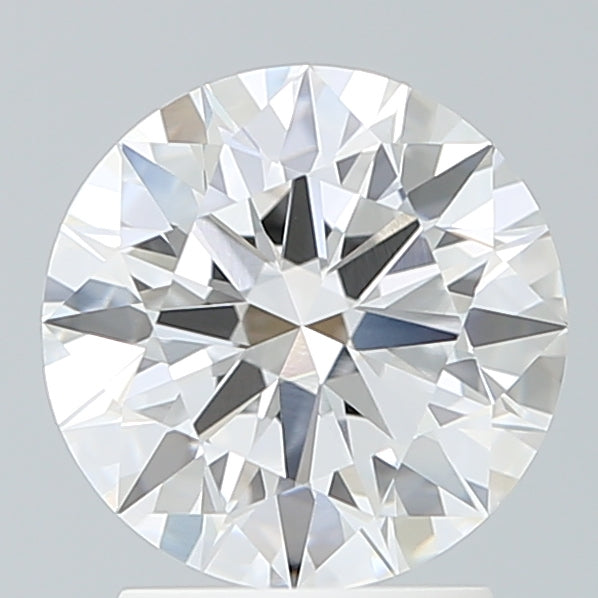 2.18 Carat Round Shaped, Ideal Cut, E Color, VVS2 Clarity, IGI Certified Lab Grown Diamond
