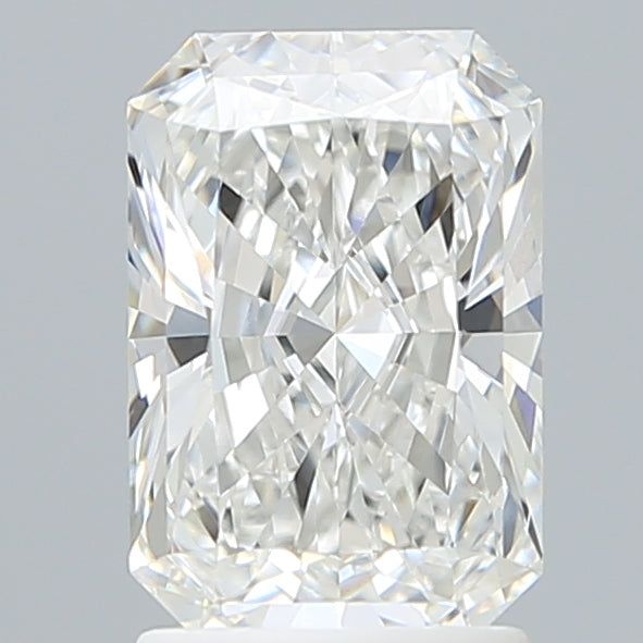 2.07 Carat Radiant Shaped, Ideal Cut, E Color, IF Clarity, IGI Certified Lab Grown Diamond