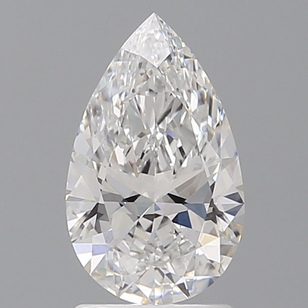 1.60 Carat Pear Shaped, Ideal Cut, E Color, VVS2 Clarity, IGI Certified Lab Grown Diamond