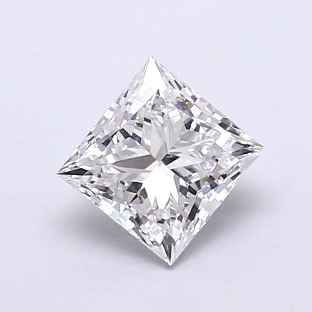 1.45 Carat Princess Shaped, Very Good Cut, D Color, VVS2 Clarity, IGI Certified Lab Grown Diamond