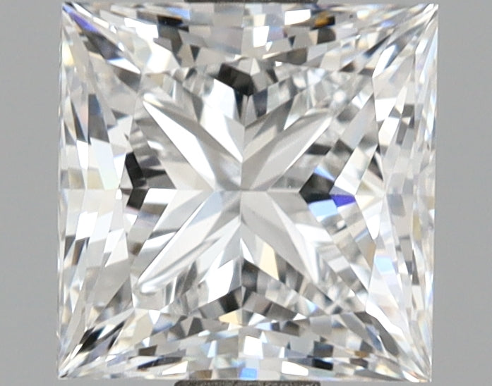 2.09 Carat Princess Shaped, Ideal Cut, E Color, VS1 Clarity, IGI Certified Lab Grown Diamond