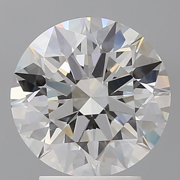3.04 Carat Round Shaped, Ideal Cut, E Color, VVS2 Clarity, IGI Certified Lab Grown Diamond