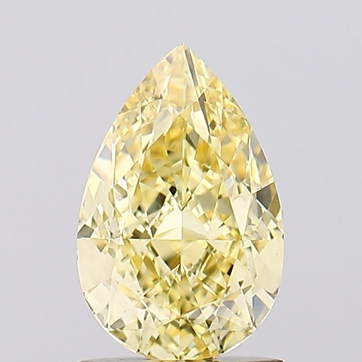 1.38 Carat Pear Shaped, Excellent Cut, VS1 Clarity, IGI Certified Lab Grown Diamond