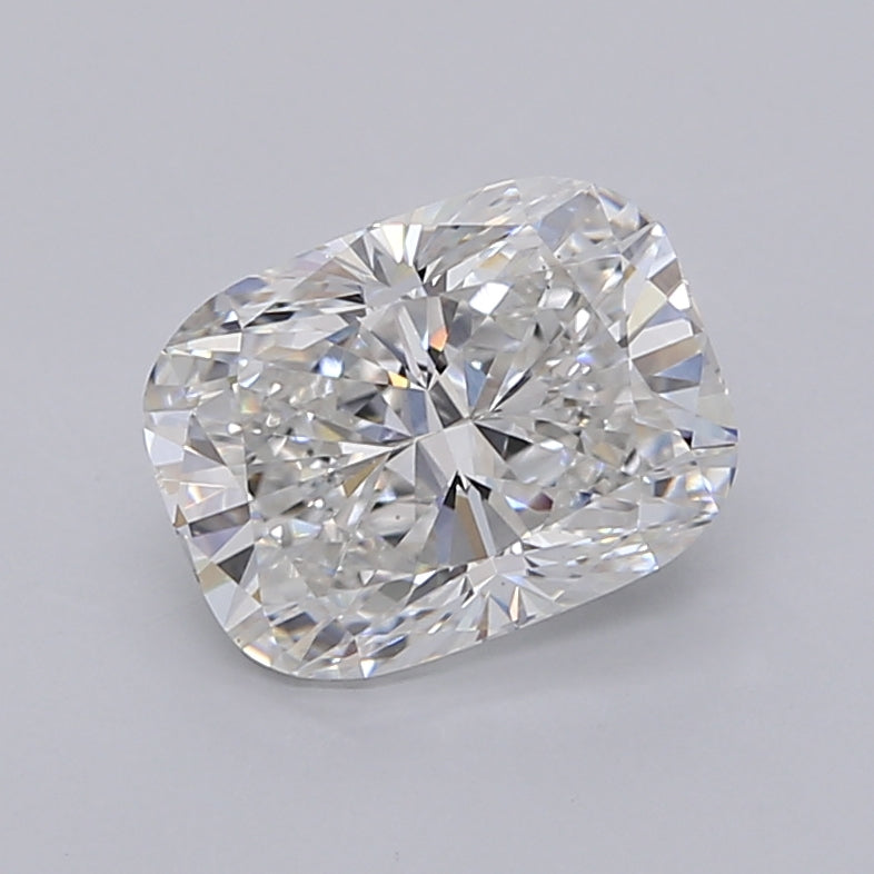 2.25 Carat Cushion Shaped, Excellent Cut, F Color, VVS2 Clarity, IGI Certified Lab Grown Diamond