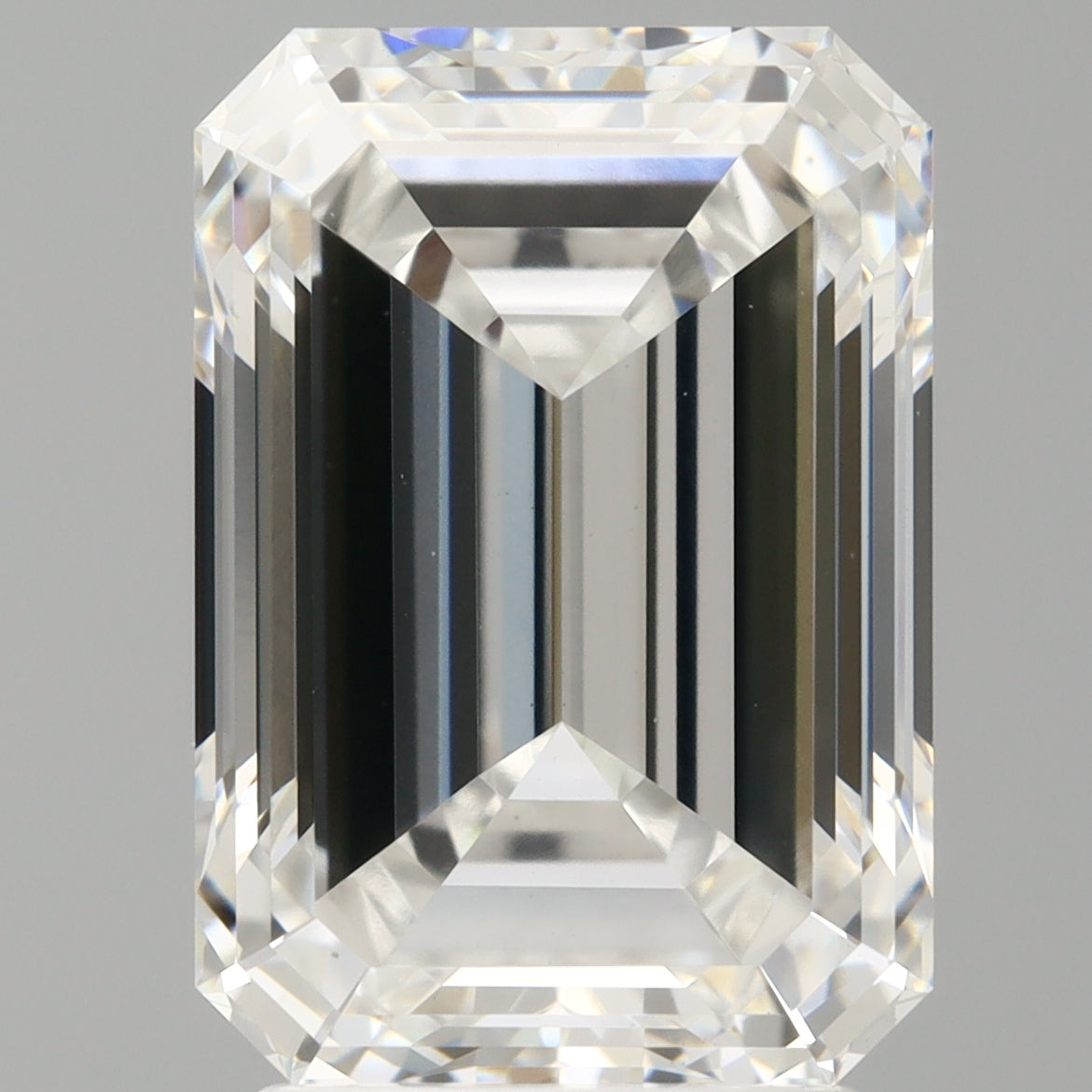 3.54 Carat Emerald Shaped, Ideal Cut, E Color, VVS2 Clarity, IGI Certified Lab Grown Diamond