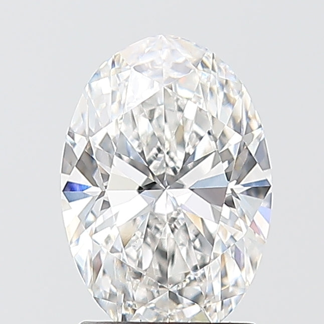1.56 Carat Oval Shaped, Ideal Cut, E Color, VVS2 Clarity, IGI Certified Lab Grown Diamond