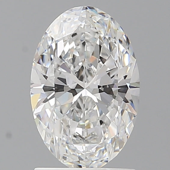 1.59 Carat Oval Shaped, Ideal Cut, E Color, VVS2 Clarity, IGI Certified Lab Grown Diamond