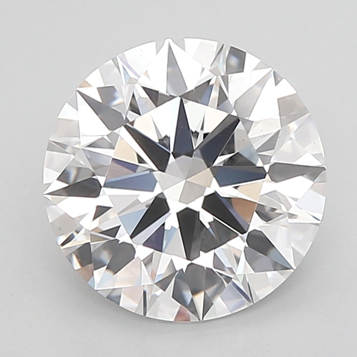 3.05 Carat Round Shaped, Ideal Cut, E Color, VS1 Clarity, IGI Certified Lab Grown Diamond