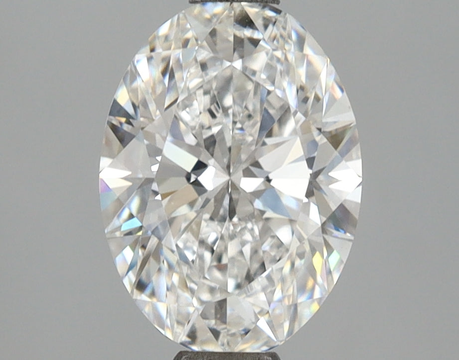 2.16 Carat Oval Shaped, Ideal Cut, D Color, VVS2 Clarity, IGI Certified Lab Grown Diamond