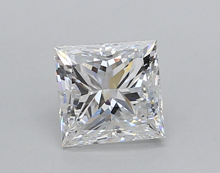 1.00 Carat Princess Shaped, Excellent Cut, D Color, VS1 Clarity, IGI Certified Lab Grown Diamond