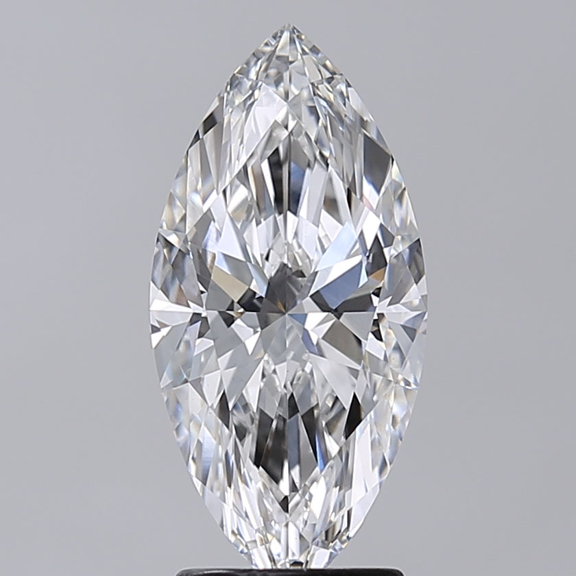 2.62 Carat Marquise Shaped, Excellent Cut, E Color, VS1 Clarity, IGI Certified Lab Grown Diamond