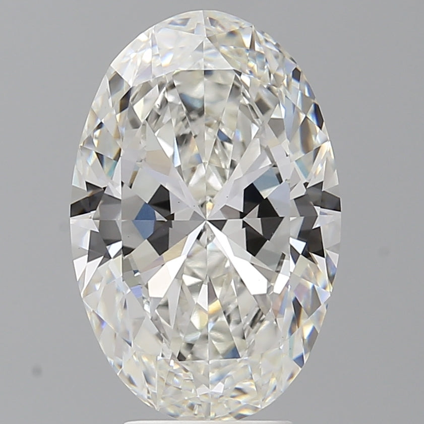 5.00 Carat Oval Shaped, Ideal Cut, F Color, VS1 Clarity, IGI Certified Lab Grown Diamond
