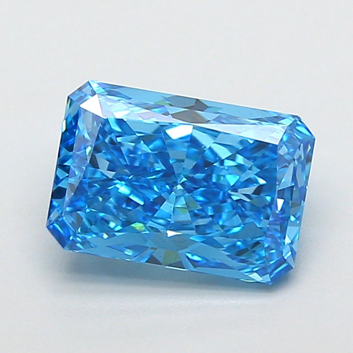 2.00 Carat Radiant Shaped, Very Good Cut, VS2 Clarity, IGI Certified Lab Grown Diamond