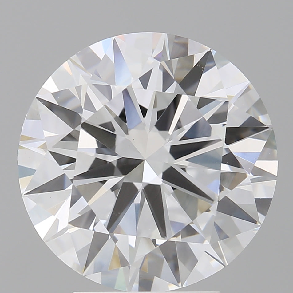 4.50 Carat Round Shaped, Excellent Cut, E Color, VVS2 Clarity, IGI Certified Lab Grown Diamond