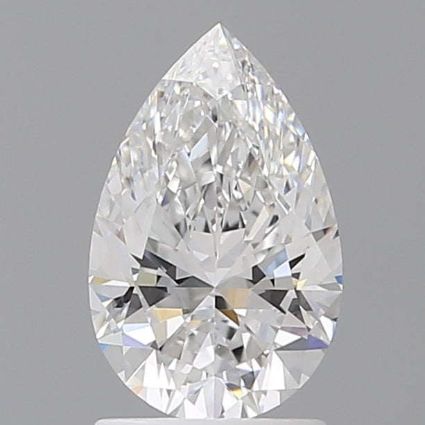 1.59 Carat Pear Shaped, Ideal Cut, D Color, VVS2 Clarity, IGI Certified Lab Grown Diamond
