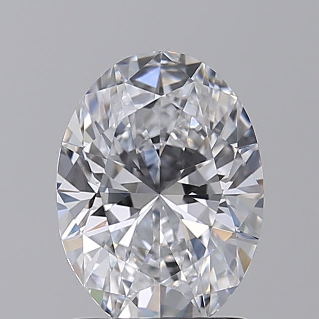 1.53 Carat Oval Shaped, Ideal Cut, D Color, VVS1 Clarity, IGI Certified Lab Grown Diamond