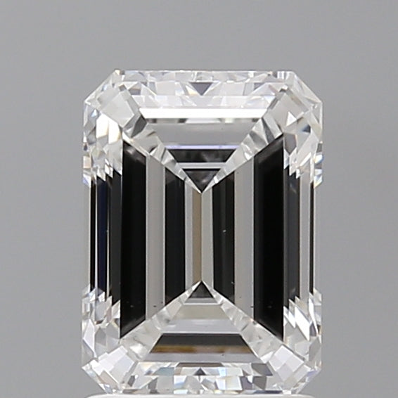 1.91 Carat Emerald Shaped, Ideal Cut, D Color, VS1 Clarity, IGI Certified Lab Grown Diamond