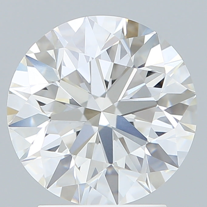 2.67 Carat Round Shaped, Excellent Cut, E Color, VVS2 Clarity, IGI Certified Lab Grown Diamond