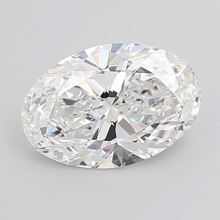 5.02 Carat Oval Shaped, Ideal Cut, E Color, VVS2 Clarity, IGI Certified Lab Grown Diamond