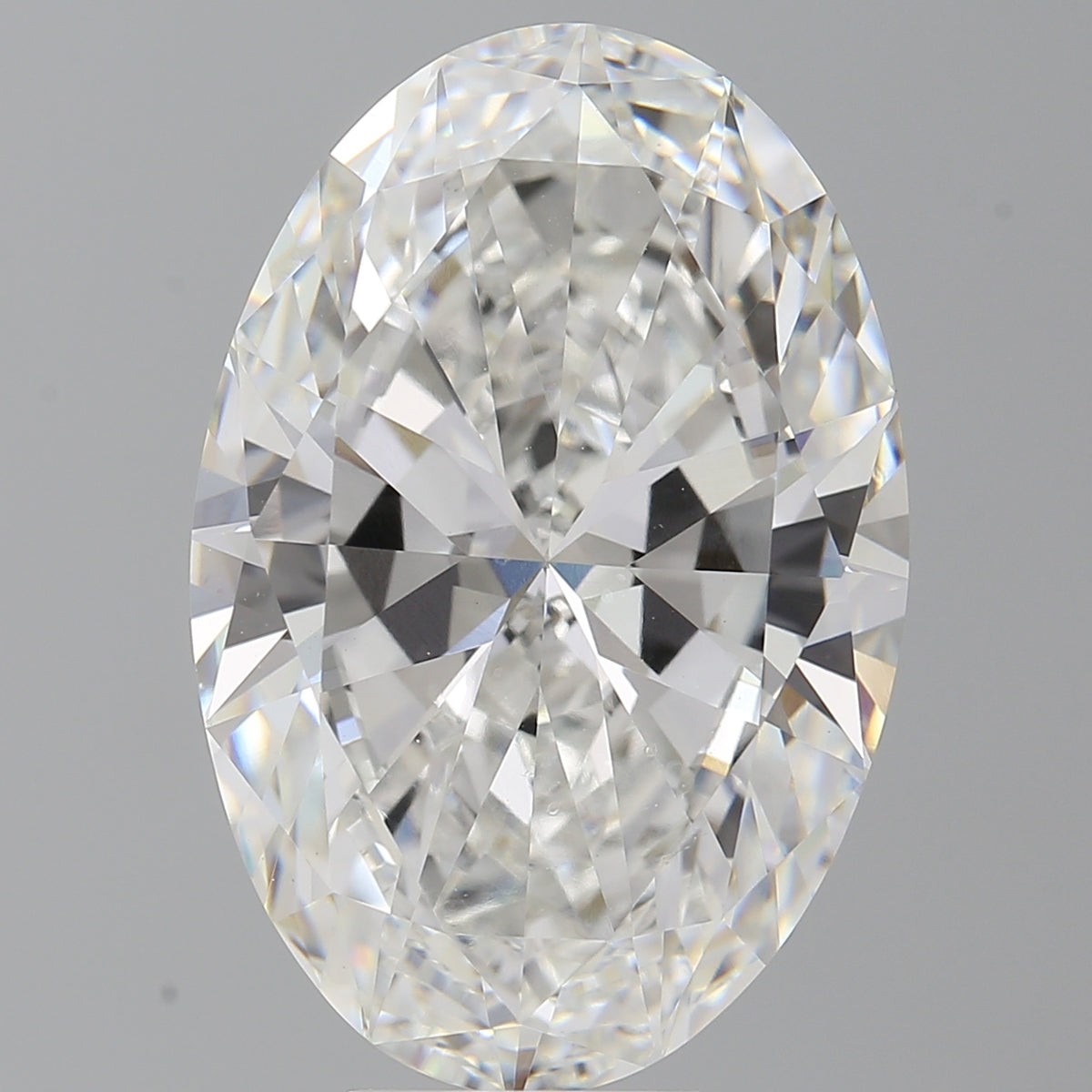 9.09 Carat Oval Shaped, Ideal Cut, E Color, VVS2 Clarity, IGI Certified Lab Grown Diamond