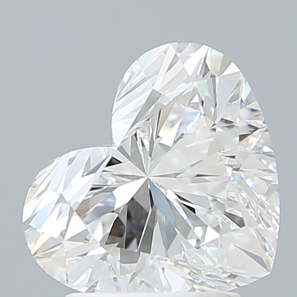 2.59 Carat Heart Shaped, Excellent Cut, E Color, VVS2 Clarity, IGI Certified Lab Grown Diamond