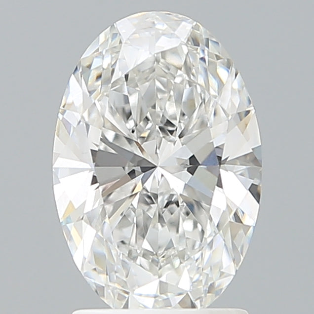2.03 Carat Oval Shaped, Ideal Cut, E Color, VVS2 Clarity, IGI Certified Lab Grown Diamond