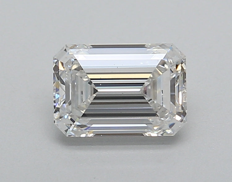 0.99 Carat Emerald Shaped, Ideal Cut, F Color, VS1 Clarity, IGI Certified Lab Grown Diamond