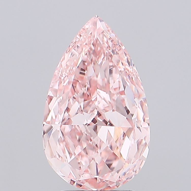 3.53 Carat Pear Shaped, Very Good Cut, VVS2 Clarity, IGI Certified Lab Grown Diamond