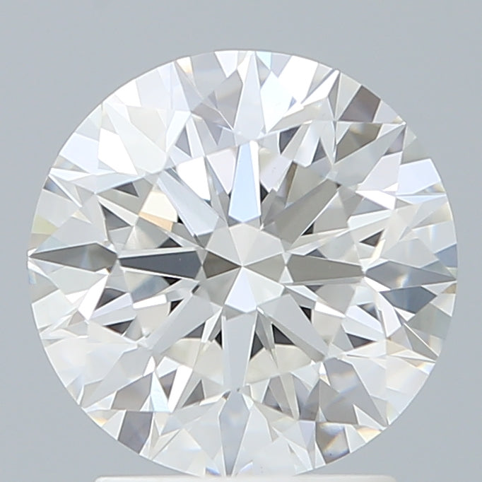 2.44 Carat Round Shaped, Excellent Cut, E Color, VVS2 Clarity, IGI Certified Lab Grown Diamond