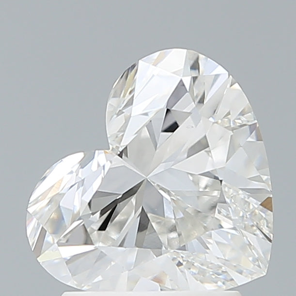 2.12 Carat Heart Shaped, Very Good Cut, F Color, VS1 Clarity, IGI Certified Lab Grown Diamond