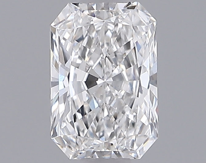 0.71 Carat Radiant Shaped, Ideal Cut, D Color, VS1 Clarity, IGI Certified Lab Grown Diamond