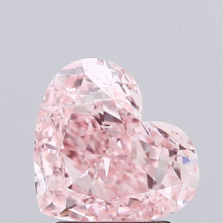 2.16 Carat Heart Shaped, Very Good Cut, VVS2 Clarity, IGI Certified Lab Grown Diamond