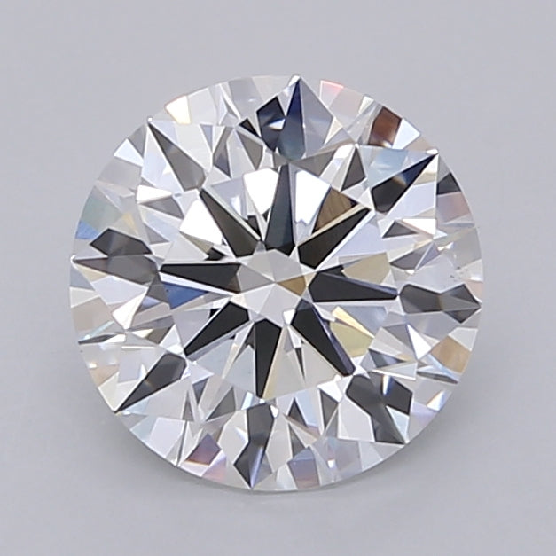 2.03 Carat Round Shaped, Ideal Cut, D Color, VS1 Clarity, IGI Certified Lab Grown Diamond