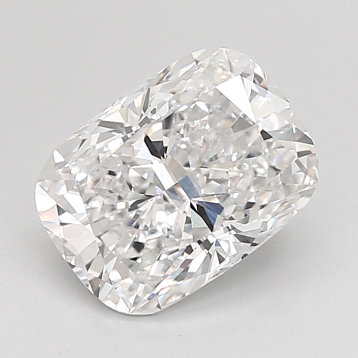 2.05 Carat Cushion Shaped, Ideal Cut, D Color, VS1 Clarity, IGI Certified Lab Grown Diamond