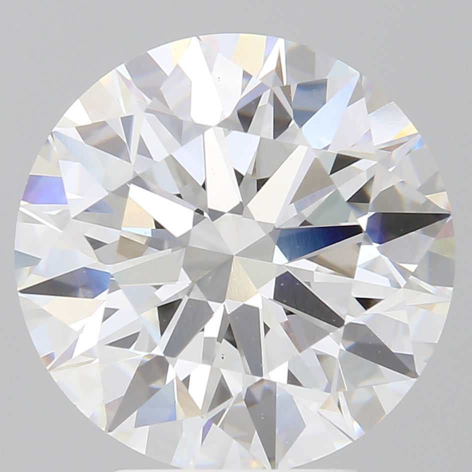 4.60 Carat Round Shaped, Ideal Cut, E Color, VS1 Clarity, IGI Certified Lab Grown Diamond